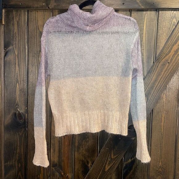 Anthropologie Knitted & Knotted Melting Blocks Sweater - Picture 2 of 5